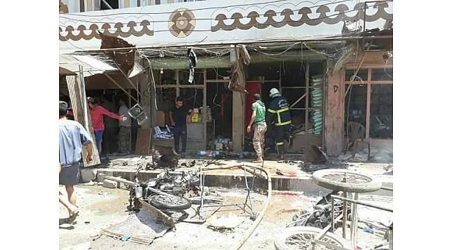 Cerablus'ta bomba yüklü motosiklet patlatıldı: 4 ölü