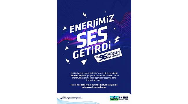 CK Enerji'nin 'Sesiniz Enerjimiz' programı başladı