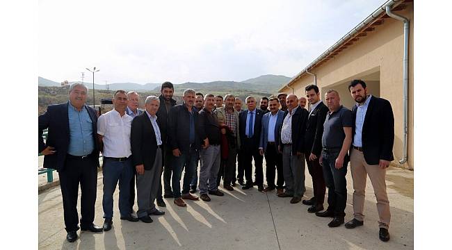 Dedeoğlu ve Başkan Cabbar'dan hayvan pazarına ziyaret