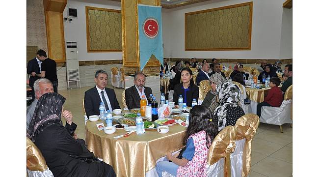Elbistan'da şehit aileleri ve gaziler iftarda buluştu