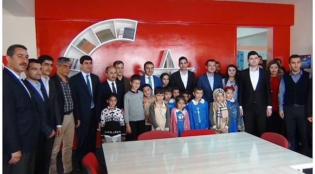 Erciş'te 'Ay Yıldızlı' kütüphane sayısı 8'e çıktı