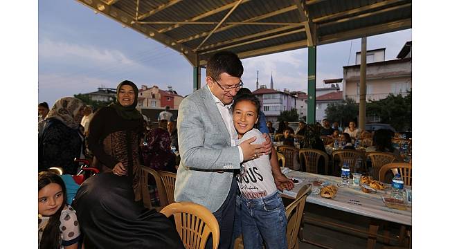 Gültepe'de iftar sofrası kuruldu