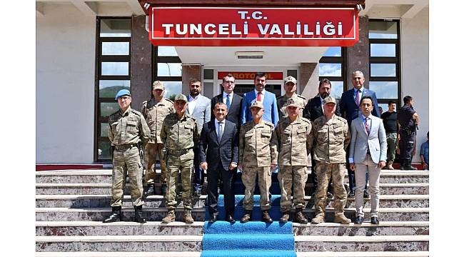 Jandarma Genel Komutanı Çetin Tunceli'de