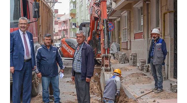 Karacabey'deki elektrik hatları yer altına alınıyor