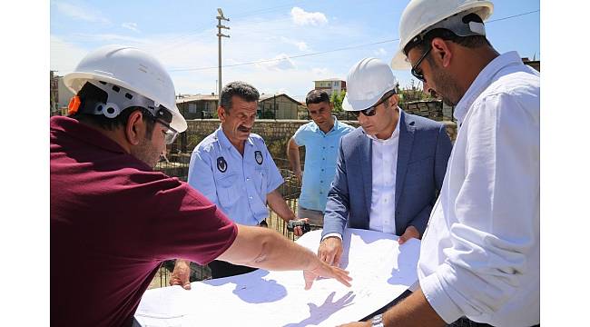 Lice'de kapalı pazar yerinin temel atma töreni gerçekleştirildi