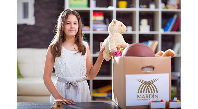 Mardin'den oyuncak ve giysi kampanyası