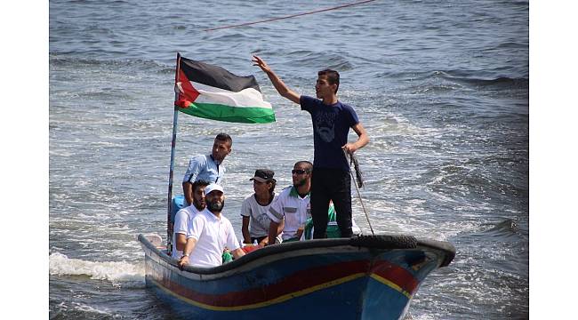 Mavi Marmara şehitleri anısına 'ablukayı kırma hareketi'