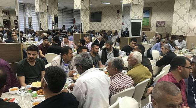 Minibüsçü esnafı iftarda buluştu
