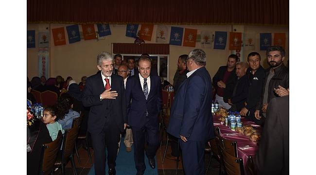 Mustafa Tuna, Elmadağ ilçesinde vatandaşlarla orucunu açtı