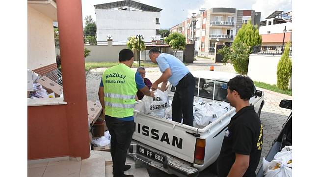 Nazilli Belediyesinden Ramazan'da 7 bin 500 aile gıda yardımı