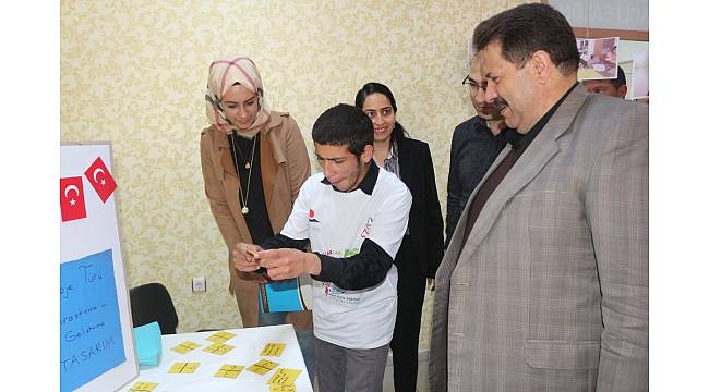 Özel Eğitim Öğrenciler TUBİTAK Fuarında
