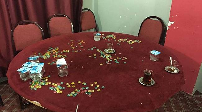 Polisten tombala operasyonu