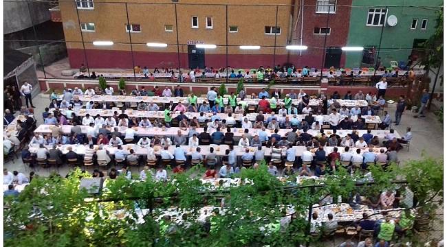 Sason Belediyesi 500 kişiye iftar yemeği verdi