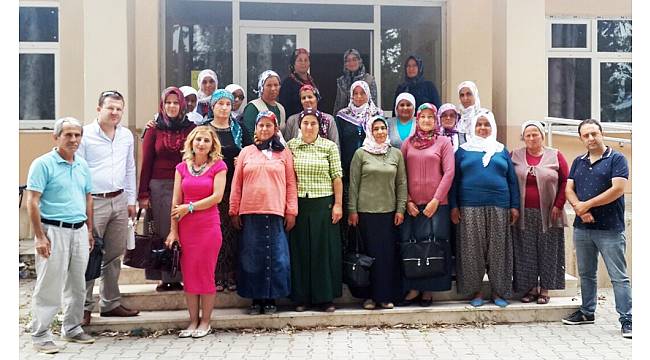 Seydikemer'li Kadın Çiftçilere Eğitim Sertifikası