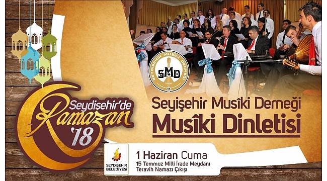 Seydişehir'de Ramazan Geceleri bu yılda devam ediyor