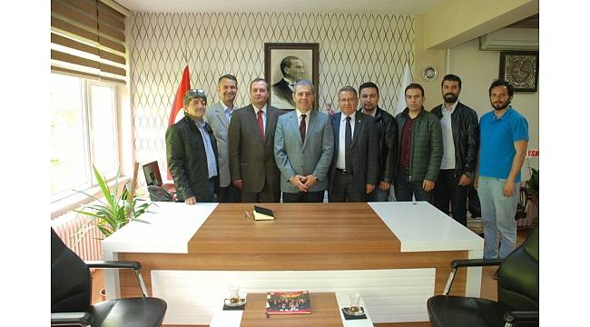 TSYD'den Tatlısu'ya hayırlı olsun ziyareti