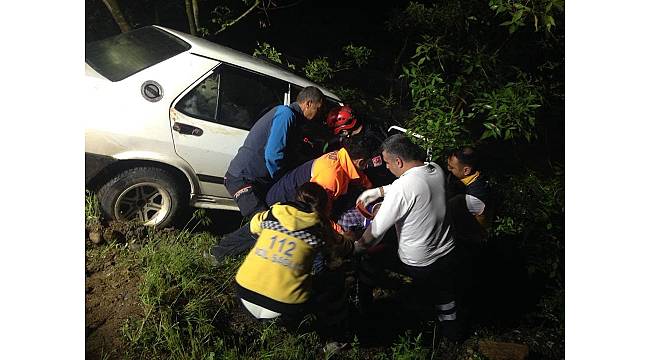 Tunceli'de trafik kazası: 2 yaralı