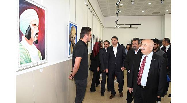 Türk-İslam bilim ve fikir adamlarından portreler sergisi