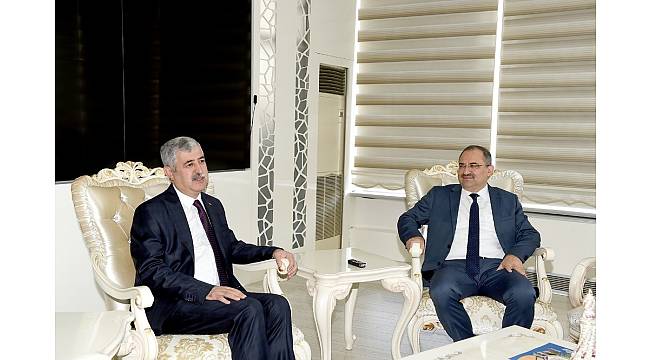 Vali Kaban'dan Polat'a hayırlı olsun ziyareti