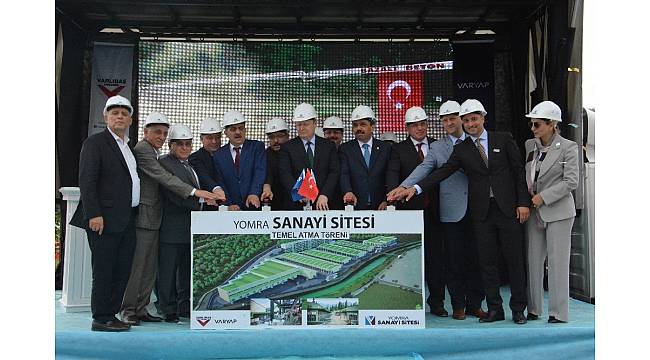 Yomra Sanayi Sitesi'nin temeli törenle atıldı