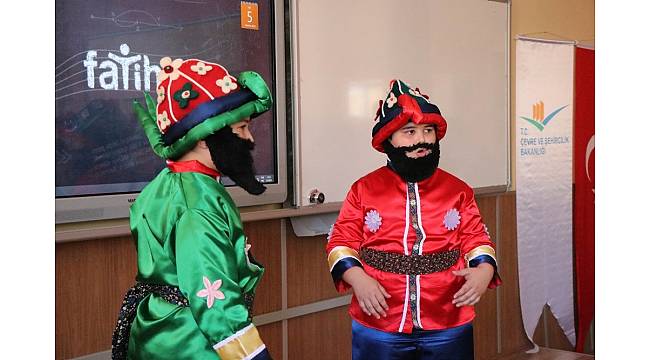 'Çevre kirliliğine' oyunlar ile dikkat çektiler