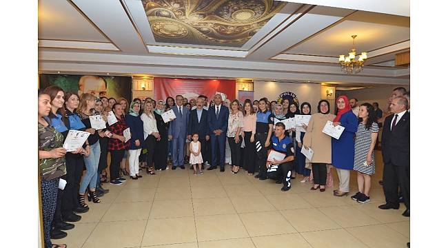 'Maharetli eller' sertifikalarını aldı