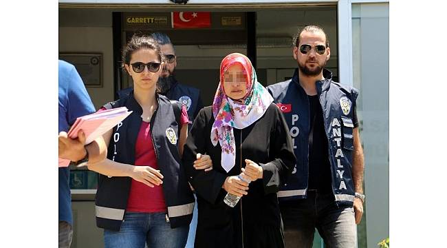 Antalya'da sevgilisini öldüren kadın tutuklandı