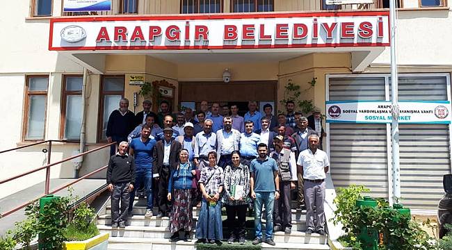  Arapgir'de bilgilendirme toplantısı