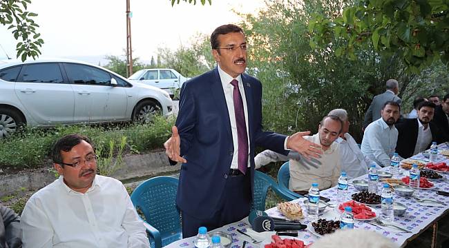 Bakan Tüfenkci'den Akşener'e 'kayısı ağacı' cevabı