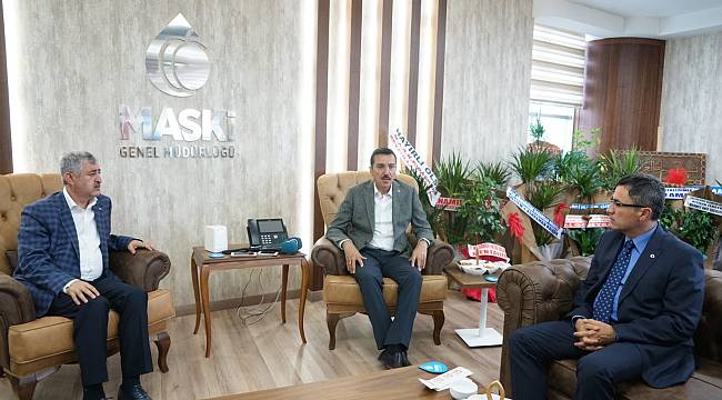 Bakan Tüfenkci’den MASKİ’ye ziyaret