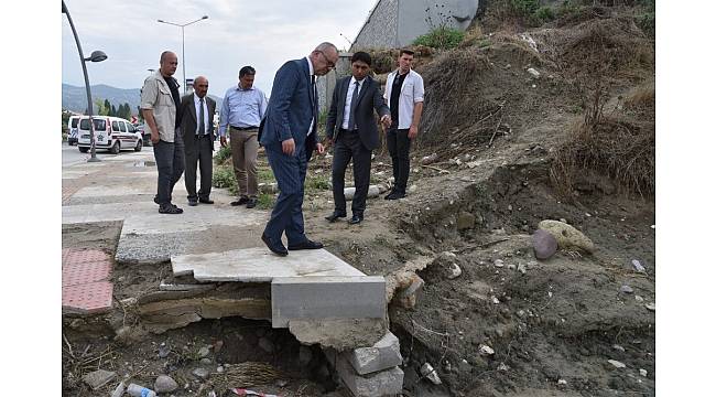 Başkan Ergün&#39;den minik Rüzgar&#39;ın ailesine taziye ziyareti