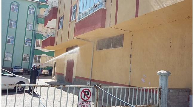 Beyşehir'de Belediyesinden tırtıl mücadelesi