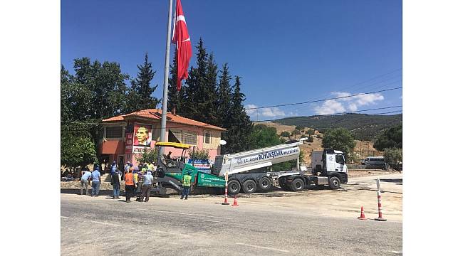 Büyükşehir Ataeymir&#39;e hizmetlerini sürdürüyor