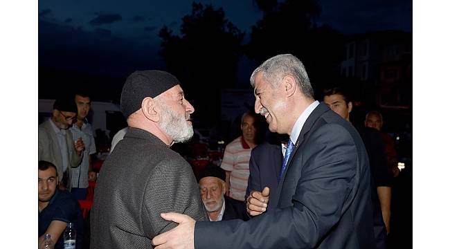Büyükşehrin iftarları devam ediyor