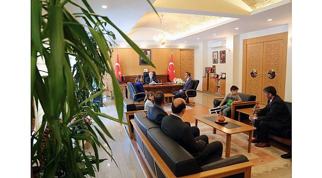 Dünya Çevre Gününde Vali Kamçı'ya Ziyaret