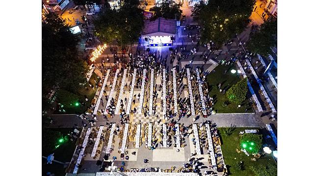 Erbaa'da büyük iftar hazırlığı