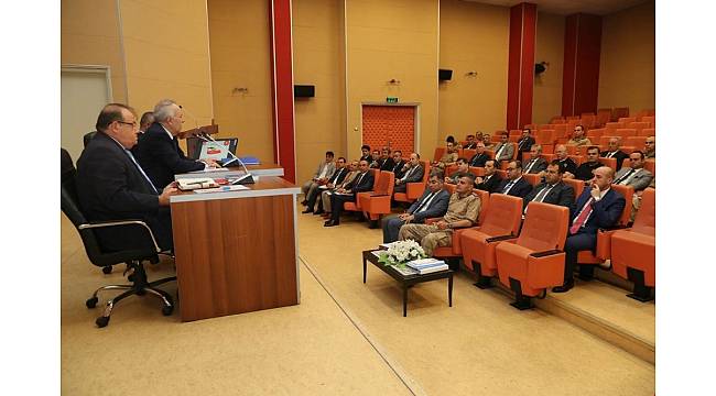 Hatay'da seçim güvenliği toplantısı