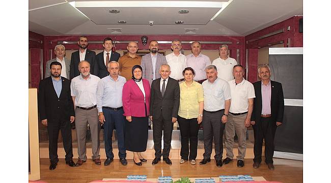 İl Genel Meclisi Üyelerinden DTSO'ya ziyaret