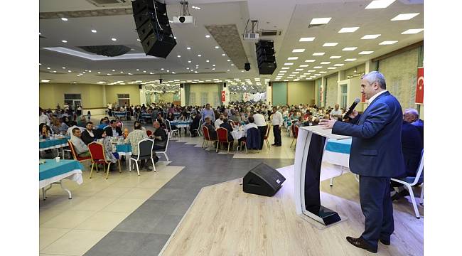 Körfez Belediye'si çalışanları iftarda bir araya geldi