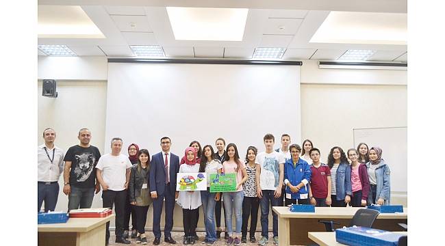 Lise öğrencilerinden MEDAŞ'a ziyaret