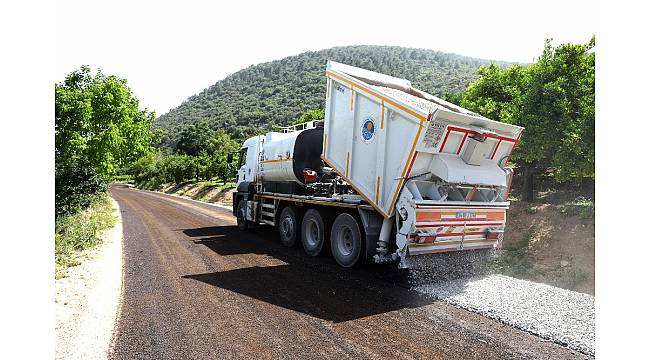 Mersin'de asfalt çalışmaları