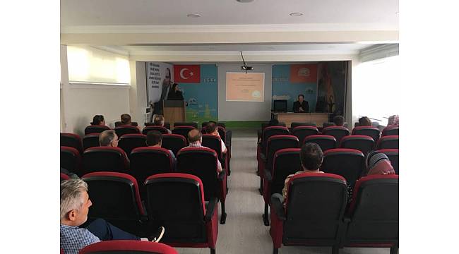 Okul kantini çalışanlarına hijyen eğitimi verildi