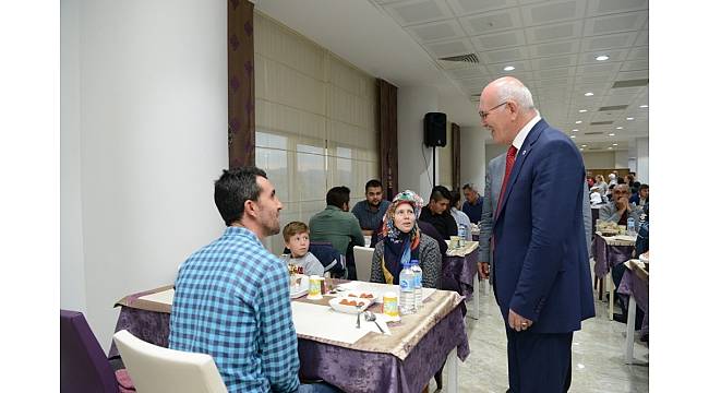 Rektör Savaş, Şehit Aileleri ve Gazilerle bir araya geldi