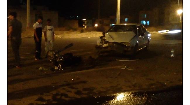 Şanlıurfa&#39;da trafik kazası: 2 yaralı