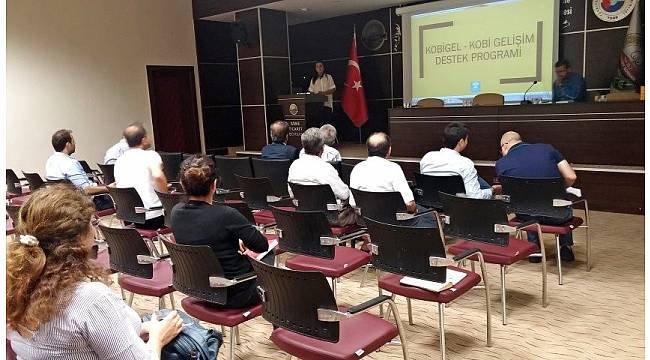 Söke Ticaret Borsası'nda KOSGEB-KOBİGEL bilgilendirmesi