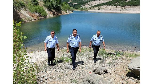 Yozgat&#39;ta zabıtadan baraj ve göletlerde sıkı denetim