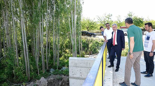 Başkan Polat yapılan çalışmaları inceledi