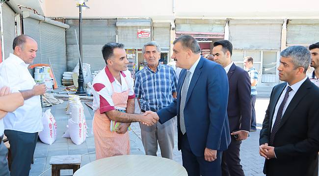  Gürkan çalışmaları yerinde inceledi