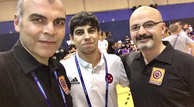 Hırvatistan’da şampiyon olan Alaca’ya ilk tebrik Malatyalı Milli Hakem Ilkım'dan