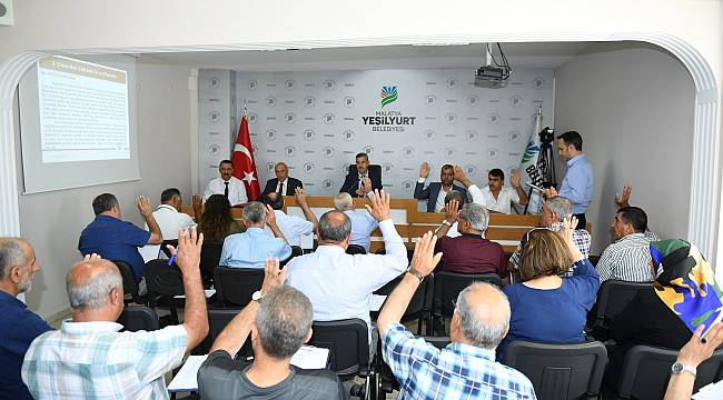 Temmuz ayı meclis toplantıları tamamladı